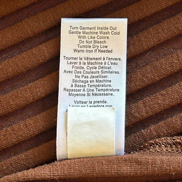 Nation LTD Ribbed MockNeck  Dress - Picture 7 of 7